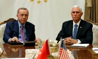 «Απάτη» η συμφωνία Τραμπ-Ερντογάν για τη Συρία λένε οι Δημοκρατικοί