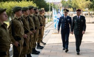 Επίσκεψη του Αρχηγού ΓΕΕΘΑ Χρήστου Χριστοδούλου στο Ισραήλ