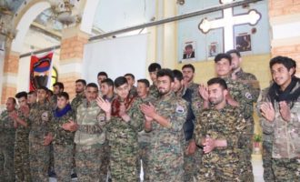 Αρμένιοι μαχητές στο πλευρό των Κούρδων υπερασπιστών της Ρας Αλ Αΐν