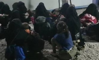 Γυναίκες της οργάνωσης Ισλαμικό Κράτος αποπειράθηκαν να αποδράσουν από το Αλ Χολ (βίντεο)