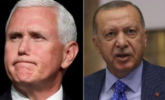 Ο Ερντογάν αρνείται να δεχθεί τον Αμερικανό αντιπρόεδρο Πενς: «Μιλώ μόνο στον Τραμπ»