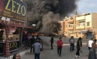 Το Ισλαμικό Κράτος ανέλαβε την ευθύνη για την έκρηξη με αυτοκίνητο-βόμβα στο Καμισλί