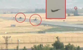 Τουρκικά αεροπλάνα απογειώνονται και βομβαρδίζουν Κούρδους – Δεν υπάρχει απαγόρευση πτήσεων