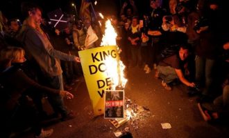 Διαδήλωση στη Βαρκελώνη: «Η Καταλονία δεν έχει βασιλιά»