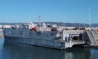 Το USNS Carson City στο λιμάνι της Αλεξανδρούπολης – Αναμένεται και ο Αμερικανός διοικητής Ευρώπης
