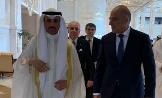 Στο Κουβέιτ ο Νίκος Δένδιας – Συζήτησε με τον πρόεδρο της Βουλής τις περιφερειακές εξελίξεις