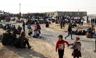 Περισσότεροι από 14.000 πρόσφυγες στο ιρακινό Κουρδιστάν εξαιτίας της τουρκικής εισβολής στη Β/Α Συρία