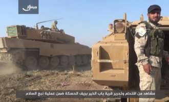 Η Τζαΐς Αλ Ισλάμ επιτίθεται στους Κούρδους με Leopard – Γερμανικά τανκς στο πλευρό των τζιχαντιστών