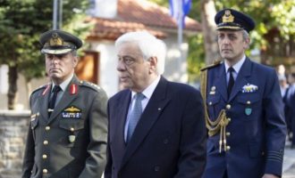 Πρ. Παυλόπουλος: Είμαστε έτοιμοι να υπερασπιστούμε τα σύνορα και το έδαφος της πατρίδας