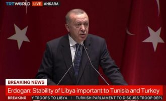 Ο Ερντογάν επιβεβαίωσε ότι η κυβέρνηση Σαράτζ είναι Τούρκοι της Λιβύης και Μουσουλμανική Αδελφότητα
