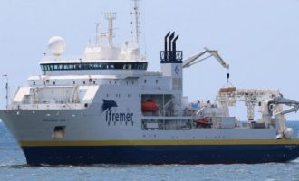 Οι Γάλλοι στέλνουν ερευνητικό πλοίο στο Νότιο Κρητικό Πέλαγος κόντρα στους Τούρκους