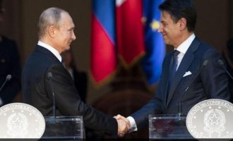 Πούτιν και Κόντε συμφώνησαν για ειρηνική λύση στη Λιβύη