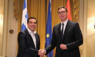 Ο Τσίπρας είδε Βούτσιτς – «Σεβασμός του διεθνούς δικαίου για ειρήνη στα Βαλκάνια»