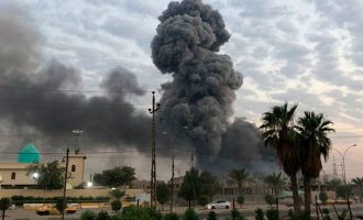 «Βρέχει» πυραύλους στο Ιράκ κατά αμερικανικών στόχων