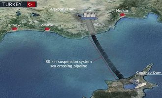 Εξερράγη ο αγωγός του Ερντογάν που θα μετέφερε νερό από την Τουρκία στα Κατεχόμενα