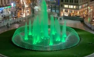 Ο Κώστας Μπακογιάννης αποκαλύπτει την αναμορφωμένη πλατεία Ομονοίας (φωτο+βίντεο)