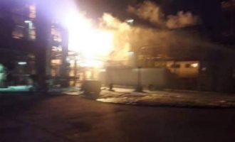 Βομβαρδίστηκε εργοστάσιο φυσικού αερίου στη Β/Δ Συρία