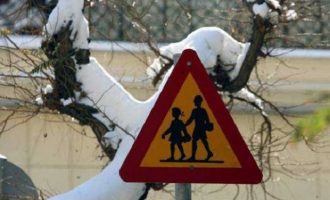Περιφέρεια Αττικής: Κλειστά σχολεία λόγω κακοκαιρίας Δευτέρα και Τρίτη