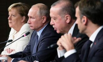 Πούτιν, Μέρκελ, Μακρόν και Ερντογάν θα συναντηθούν για την κατάσταση στην Ιντλίμπ