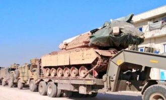 Η Τουρκία ενισχύει τις κατοχικές της δυνάμεις στην Ιντλίμπ της Β/Δ Συρίας