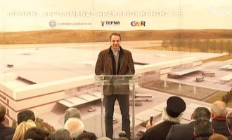 Μητσοτάκης: Σε πέντε χρόνια θα ολοκληρωθεί το αεροδρόμιο στο Καστέλι της Κρήτης