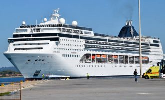 Κοροναϊός: Σε καραντίνα κρουαζιερόπλοιο που πλέει προς Κέρκυρα – Η ανακοίνωση της εταιρείας
