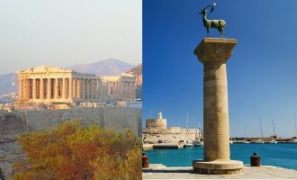 Αθήνα και Ρόδο προτείνει αμερικάνικο περιοδικό για διακοπές το Σεπτέμβριο