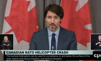 Τι είπε ο Τριντό για τη συντριβή καναδικού ελικοπτέρου του ΝΑΤΟ ανοιχτά της Κεφαλονιάς