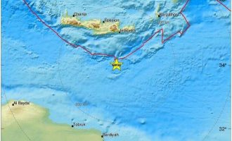 Σεισμός 4,2 Ρίχτερ στα νότια της Κρήτης