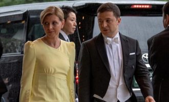 Διαγνώστηκε με Covid-19 η σύζυγος του Ουκρανού προέδρου Ζελένσκι
