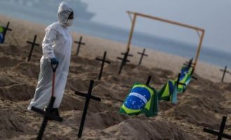 Βραζιλία: 121.381 θάνατοι από Covid-19