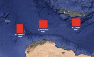 Η Τουρκία προκαλεί με αεροναυτική άσκηση μεταξύ Κρήτης και Λιβύης