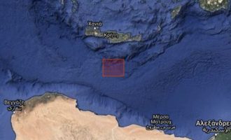 Η Τουρκία ανακοίνωσε ναυτική άσκηση εκεί που θα κάνει έρευνες η TOTAL κάτω από την Κρήτη