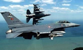 Τουρκικές προκλήσεις: Δεκάδες παραβιάσεις από τουρκικά UAV και F-16 τη Δευτέρα στο Αιγαίο