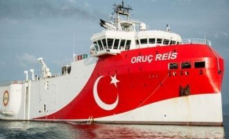 Οι Τούρκοι δηλώνουν ότι το Oruc Reis θα βγει για έρευνες εάν δεν αποδεχτούμε ότι η Αν. Μεσόγειος είναι δική τους