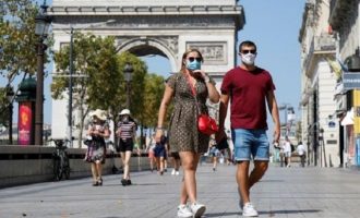 Γαλλία: Μεγάλη αύξηση των μολύνσεων της Covid-19