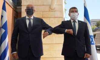Γκάμπι Ασκενάζι: «Καλωσόρισες στο Ισραήλ καλέ μου φίλε Νίκο Δένδια»