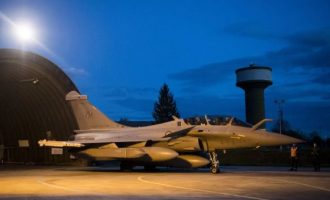 Κύπρος: Γαλλικά πολεμικά αεροσκάφη προσγειώθηκαν στην αεροπορική βάση της Πάφου
