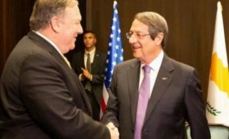 Πόμπεο: Οι ΗΠΑ αναγνωρίζουν τα κυριαρχικά δικαιώματα Κύπρου και Ελλάδας