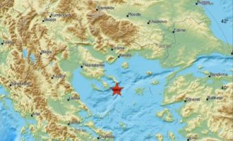 Ισχυρός σεισμός μετά τα μεσάνυχτα ανοιχτά της Χαλκιδικής