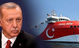 Τον «χαβά» του ο Ερντογάν: Νέα Navtex για το «Oruc Reis» ανοιχτά της Ρόδου