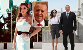 Η Μεχριμπάν Αλίεβα «κάνει τα γλυκά μάτια» στον Ερντογάν – Τον ευχαριστεί εκ μέρους του Αζερμπαϊτζάν