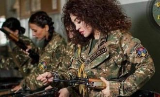 Έλληνες και Ελληνοαρμένιοι -μεταξύ τους και γυναίκες- δηλώνουν εθελοντές για να πολεμήσουν τους Αζέρους Τούρκους