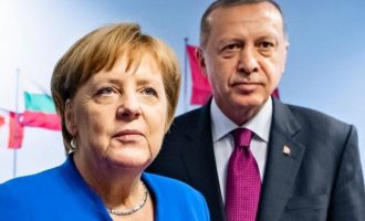 Ξανά τηλεδιάσκεψη Ερντογάν-Μέρκελ: Ο Τούρκος υποκρίνεται τον εξημερωμένο