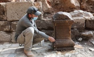 Οι Ισραηλινοί ανακάλυψαν αρχαίο φρούριο 3.000 ετών με ελληνικό βωμό του Πάνα