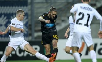 Europa League: Η ΑΕΚ νίκησε 4-1 τη Ζόρια στην Ουκρανία και ελπίζει για πρόκριση στους «32»