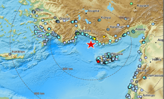 Ισχυρός σεισμός 5,2 Ρίχτερ στην Τουρκία – Ταρακουνήθηκε η Ρόδος