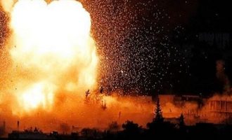 Ισχυρή έκρηξη τίναξε στον αέρα αρχηγείο φιλοτουρκικής οργάνωσης στη Β/Δ Συρία