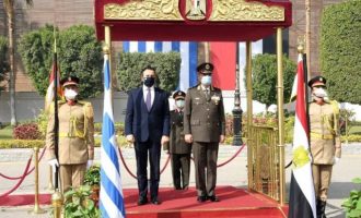 Σίσι σε Παναγιωτόπουλο: Επιθυμώ περαιτέρω ενίσχυση της στρατιωτικής συνεργασίας Αιγύπτου-Ελλάδας