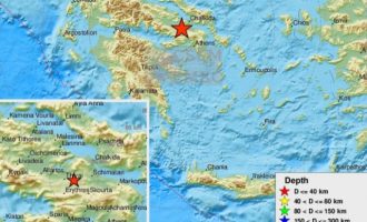 Σεισμός κοντά στην Αθήνα «κούνησε» την πρωτεύουσα